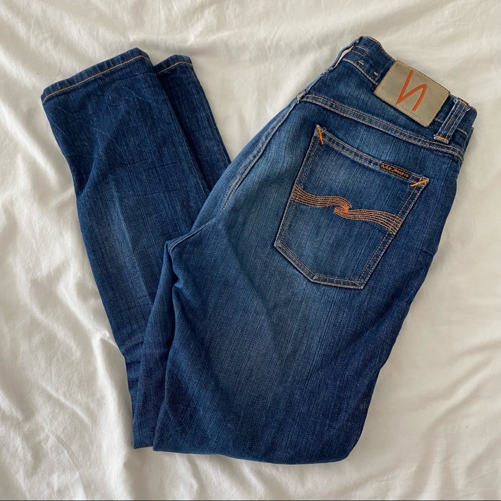 EUC Nudie Brute Knut Blue Swede